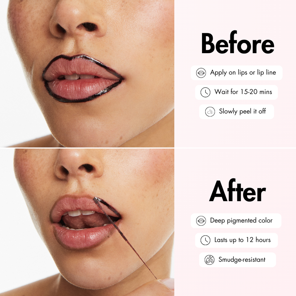 Peel-off Lip Stain — how to use | Smooche