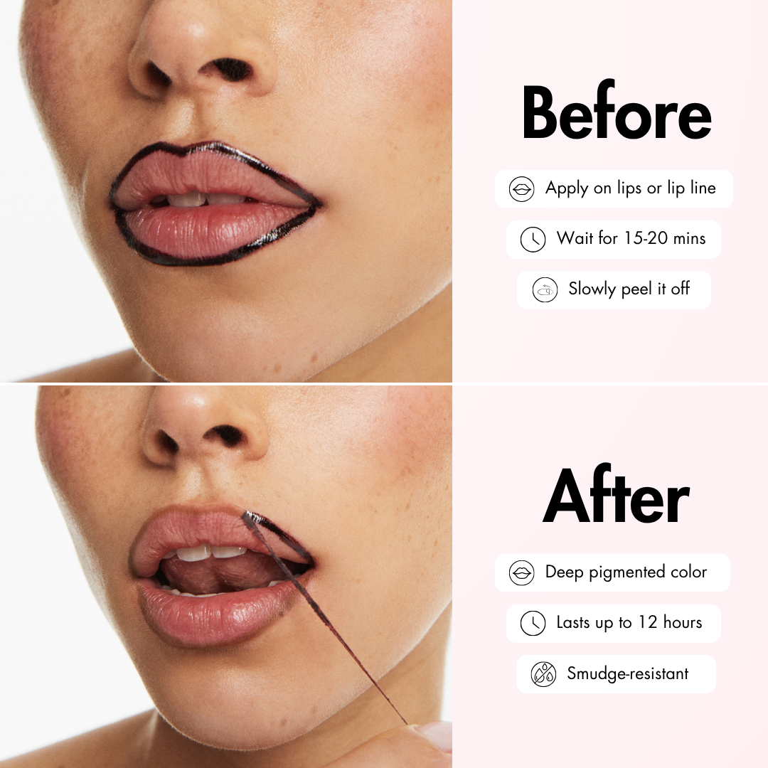 Peel-off Lip Stain — how to use | Smooche