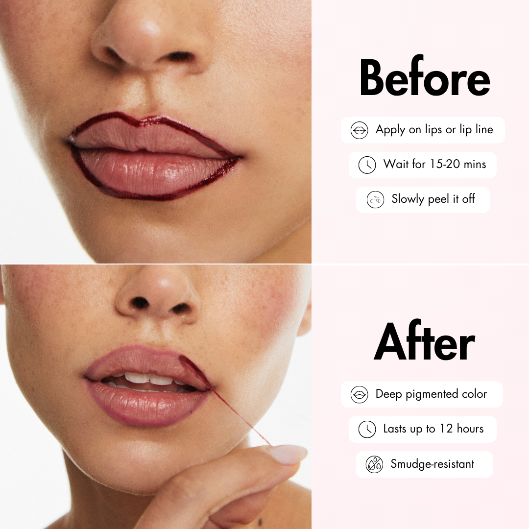 Peel-off Lip Stain — lifestyle photo | Smooche